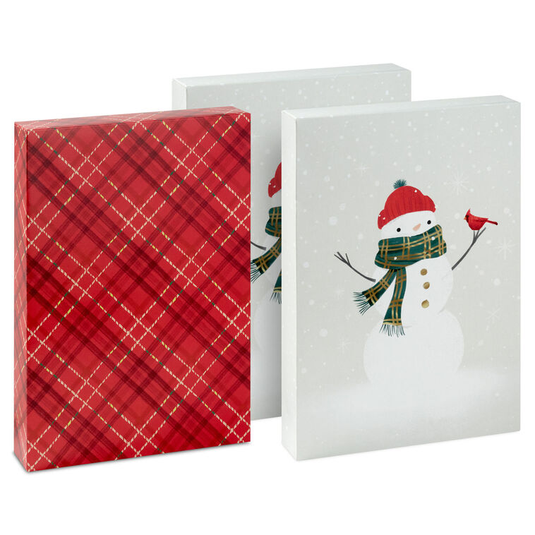 Winter Fun 3-Pack Assortment Large Christmas Gift Box Bundle
