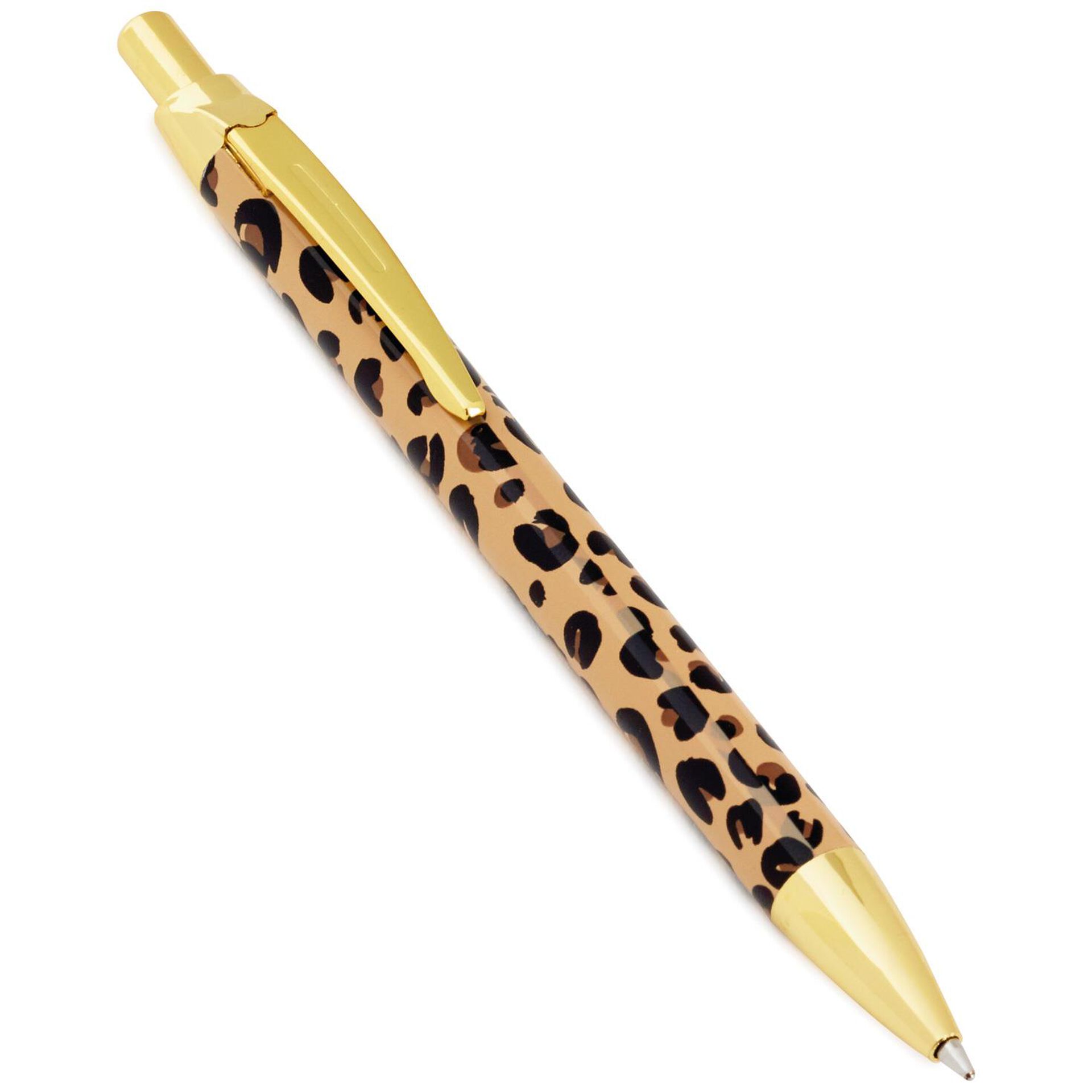 leopard print pen