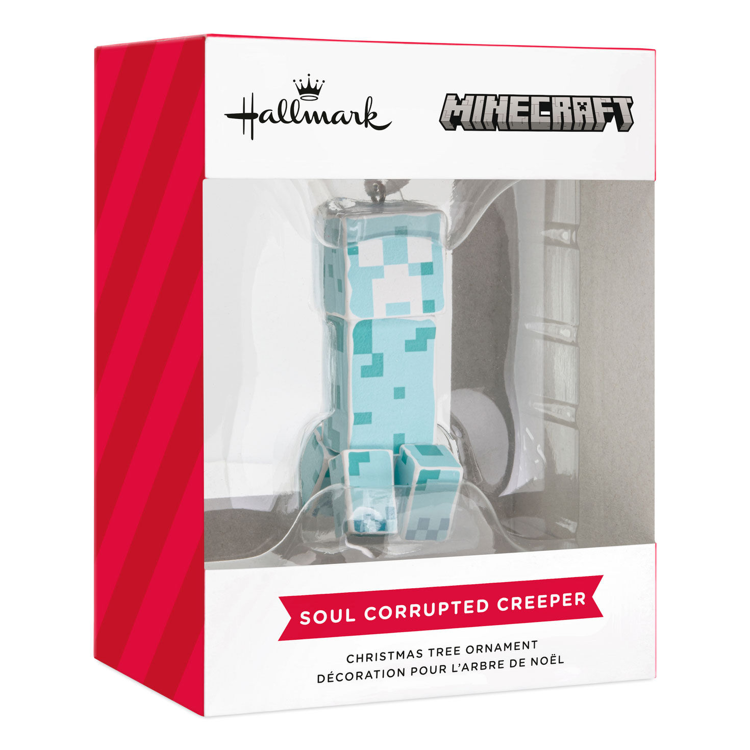 Minecraft Soul Corrupted Creeper Christmas Ornament  image number 7