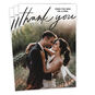 Black Script on Full Photo Wedding Thank-You Card, , large image number 1