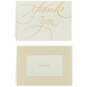 Gold Borders Thank You Notes, Box of 40, , large image number 1