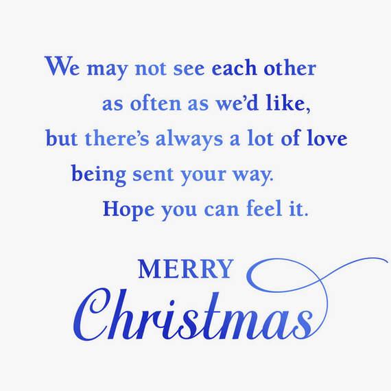 Sending You Love Christmas Card for Brother and Sister-in-Law, , large image number 3