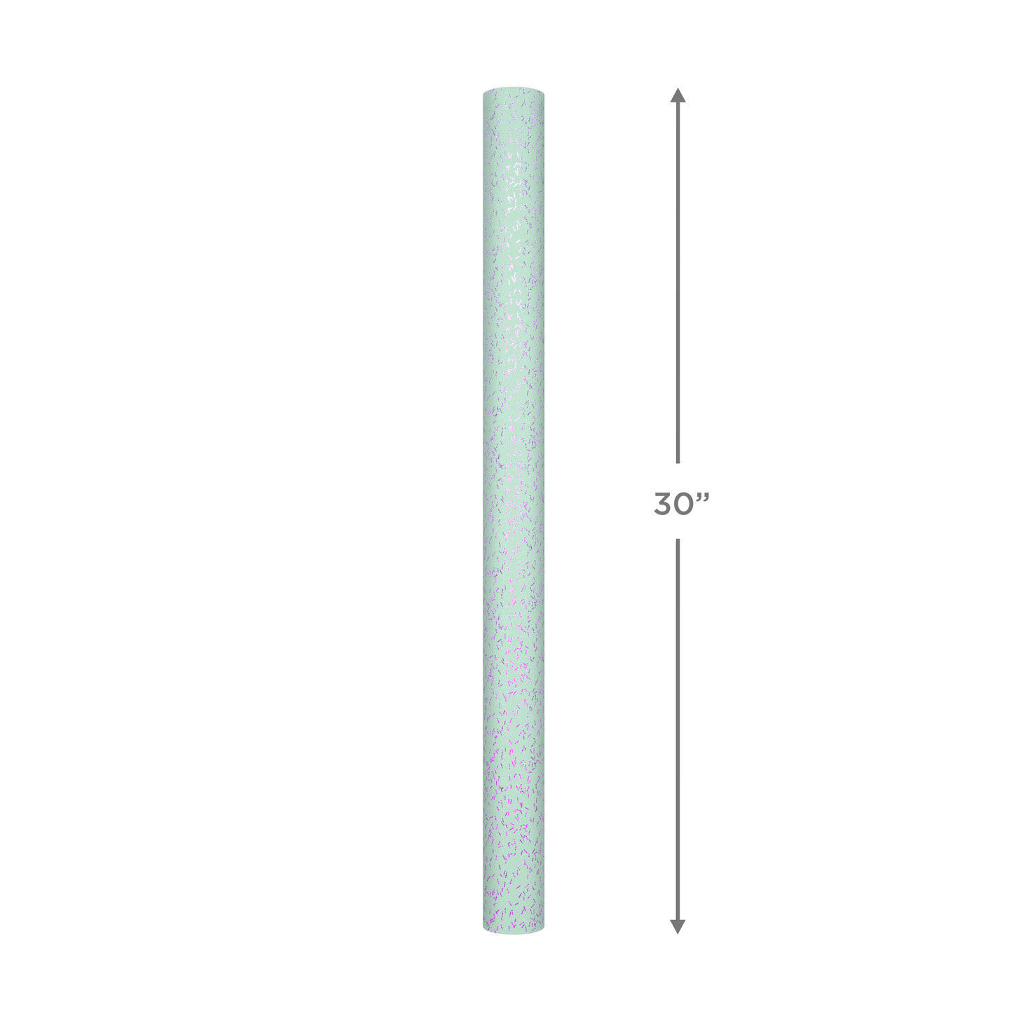 Sparkly Confetti on Mint Wrapping Paper, 17.5 sq. ft. for only USD 4.99 | Hallmark