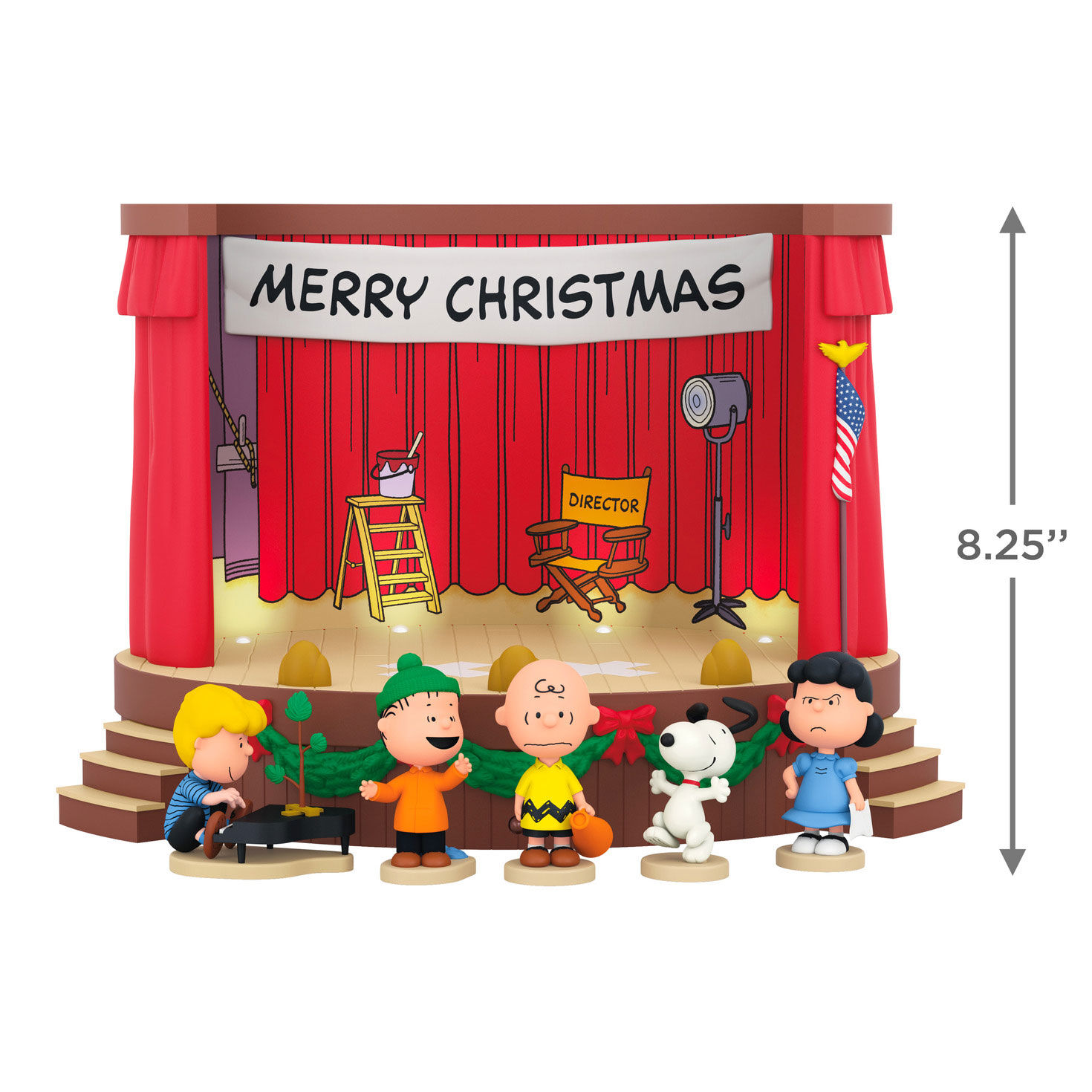 A Charlie Brown Christmas Tabletop Decoration measurement image number 3