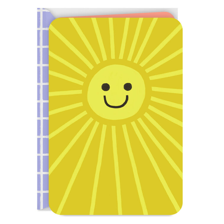 Sending Sunny Thoughts Thinking of You Card