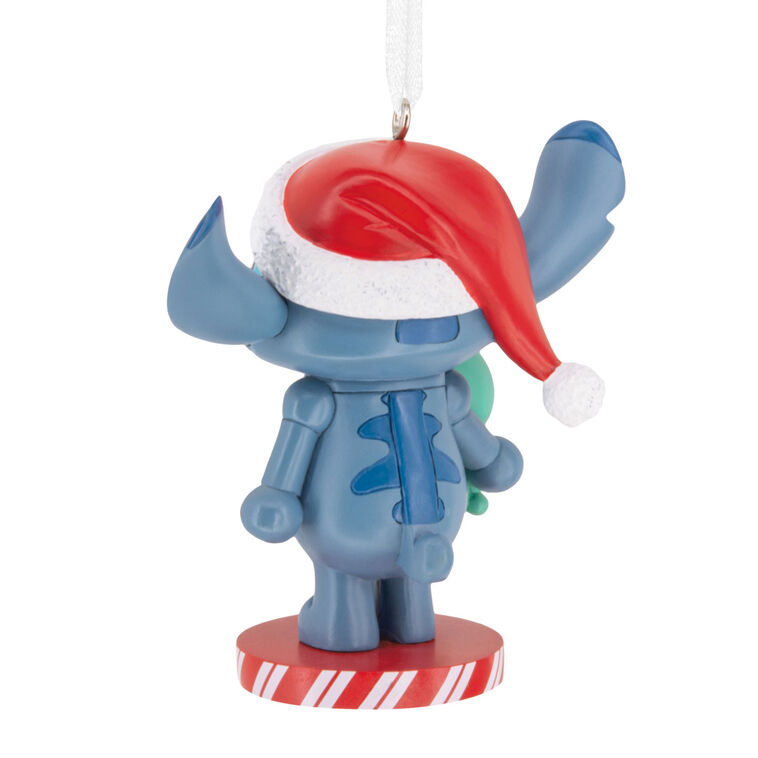 Disney Stitch Nutcracker Christmas Ornament back image number 6