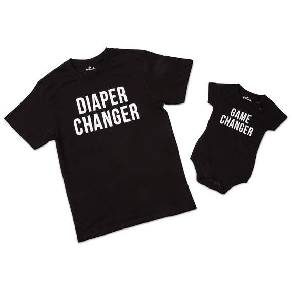 Game Changer Diaper Changer T-Shirt and Bodysuit Set, , large image number 1