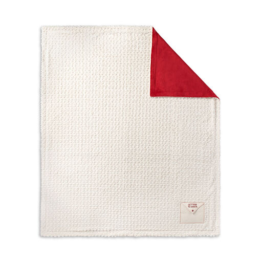 Demdaco Letters to Santa Pocket Blanket, 50x60, 