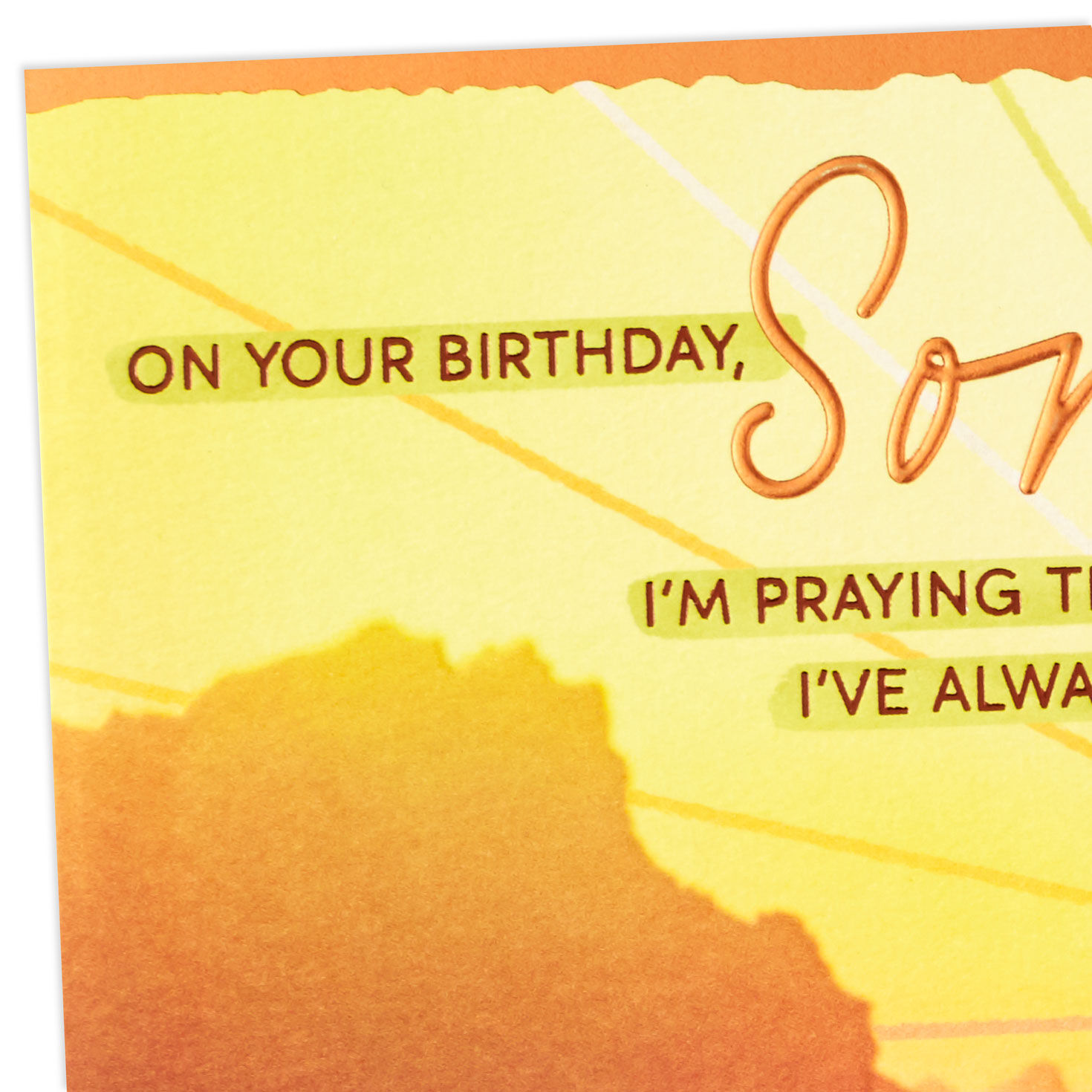 My Prayers for You Birthday Card for Son - Greeting Cards | Hallmark