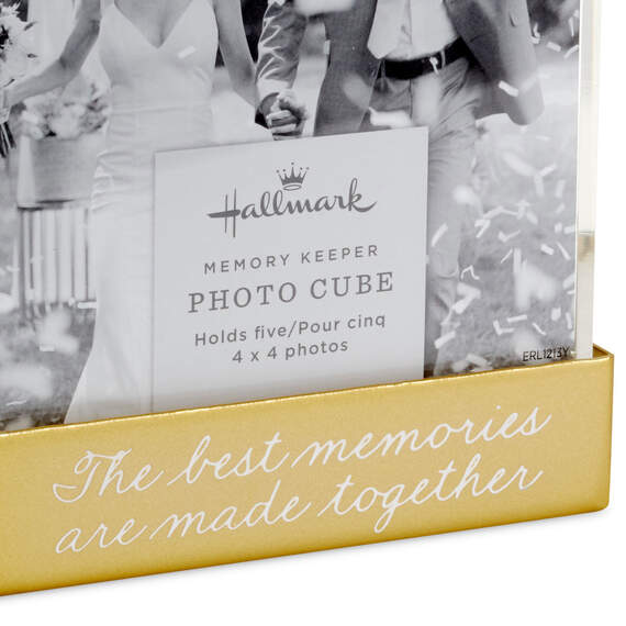 Photo Cube Acrylic Picture Frame, Holds 5 Photos, , large image number 4