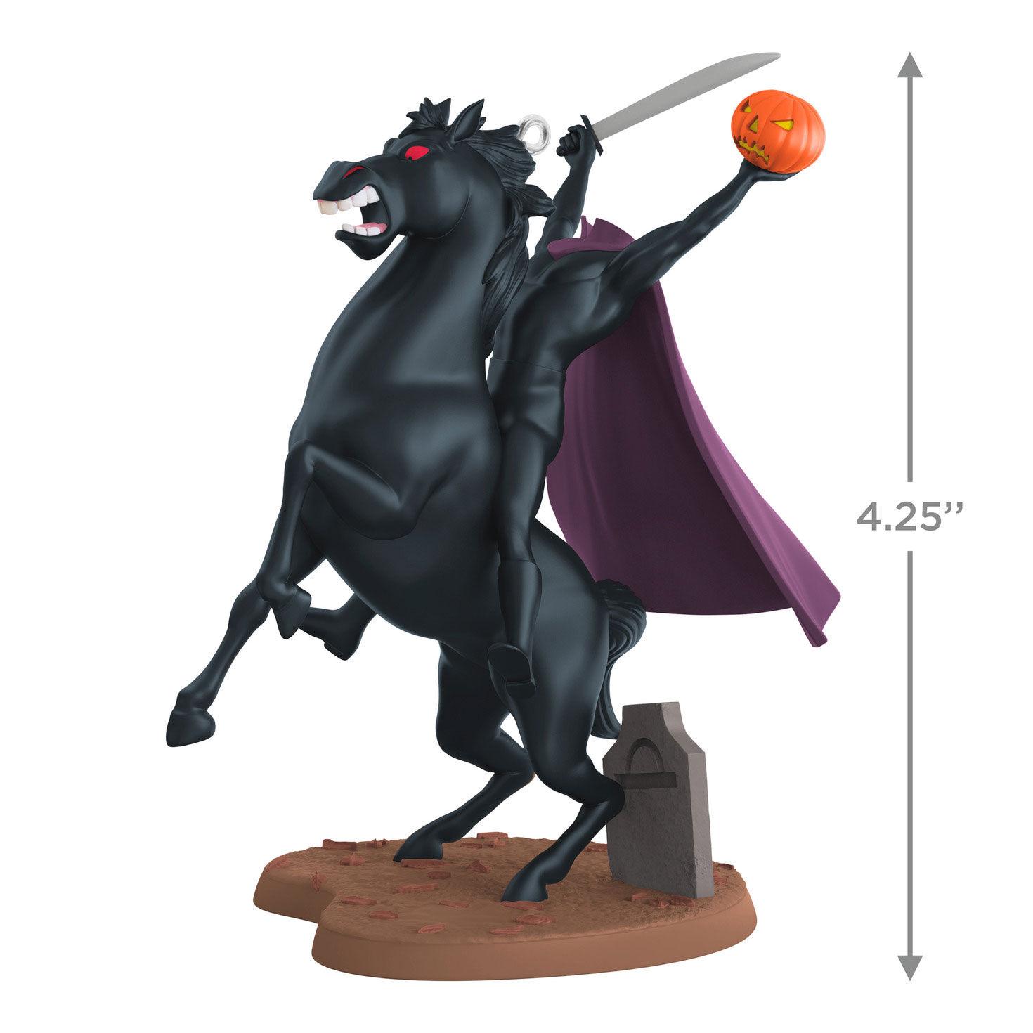 The Headless Horseman Keepsake Ornament measurement image number 2