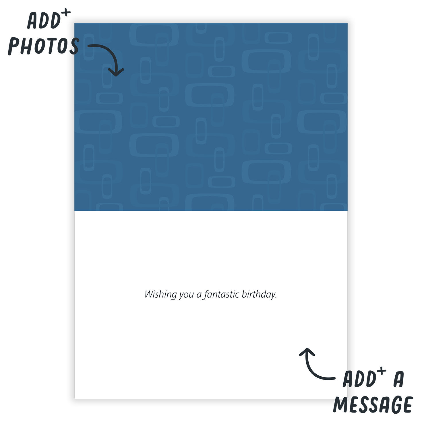 Marvel Fantastic 4 Personalized Birthday Card Open Card indicating personalization image number 9