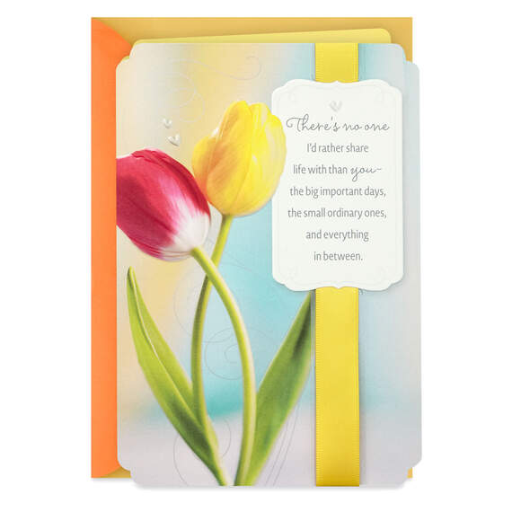 I Love Life With You Religious Easter Card, , large image number 1