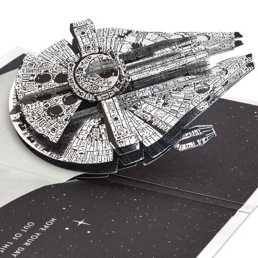 Star Wars™ Millennium Falcon™ 3D Pop-Up Card, 