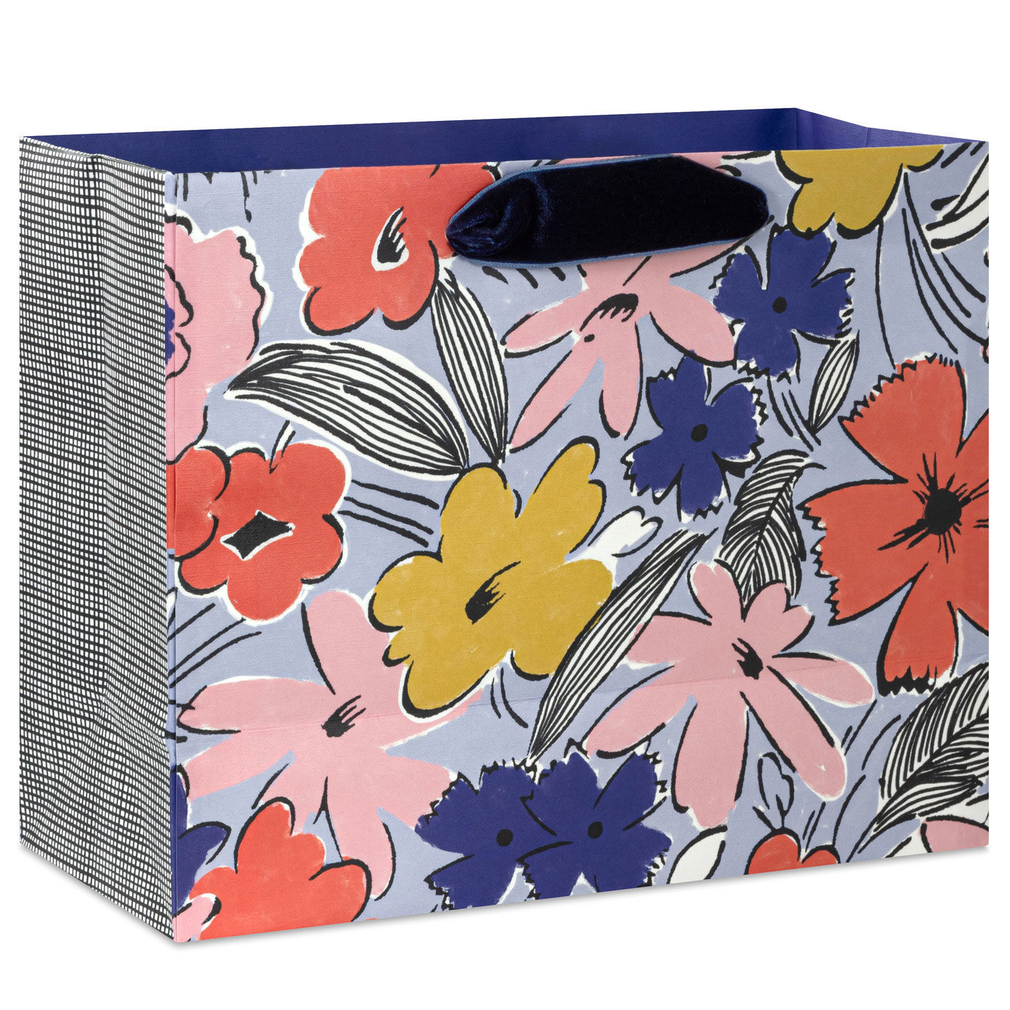 Nostalgic Floral Medium Gift Bag back image number 6