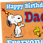 Peanuts® Snoopy and Woodstock World's Best Dad Funny Birthday Card, , large image number 4