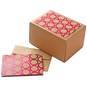 Magenta Foil Circles on Kraft Blank Note Cards, Box of 50, , large image number 2