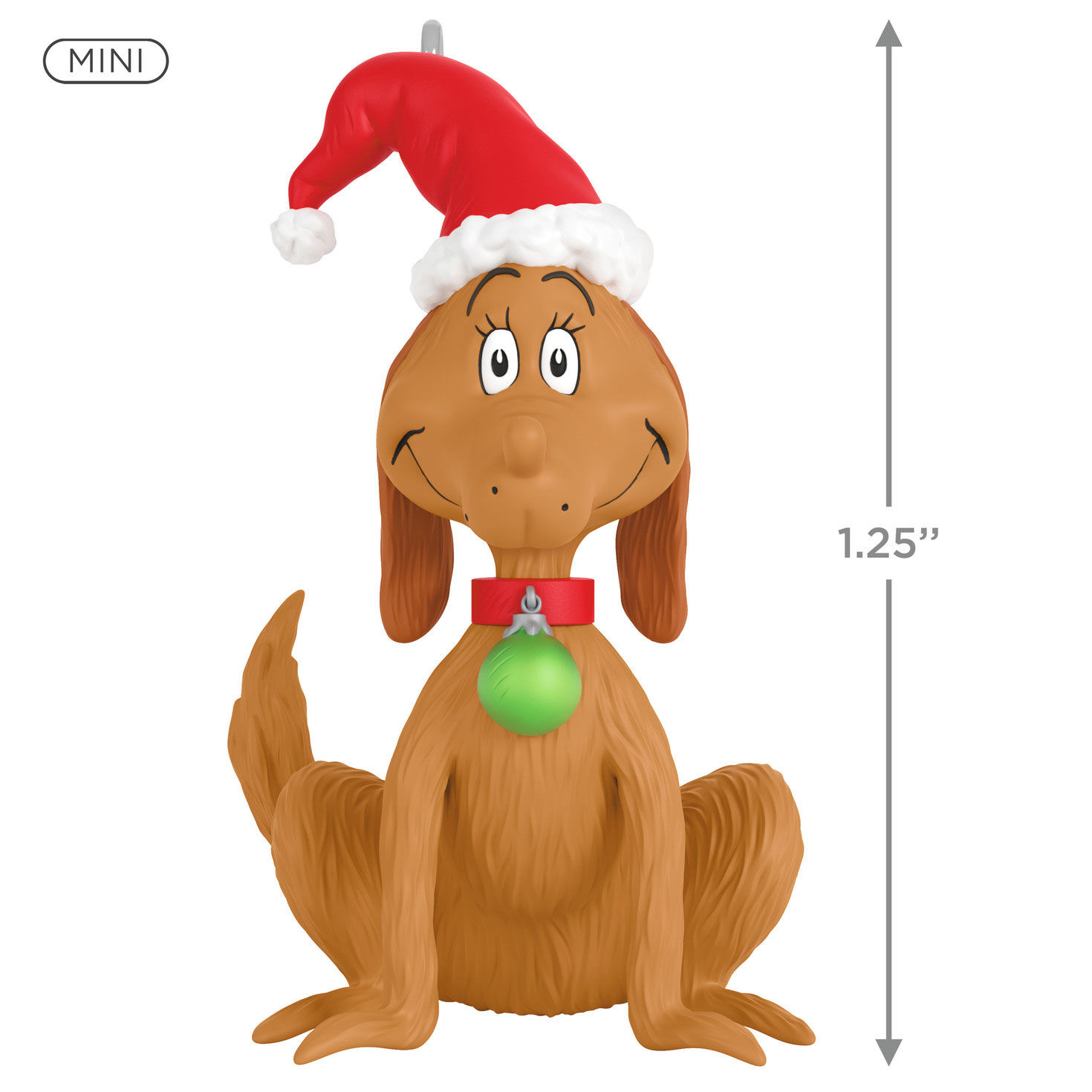 Mini Dr. Seuss's How the Grinch Stole Christmas!™ Merry Max Ornament, 1.25" for only USD 12.99 | Hallmark