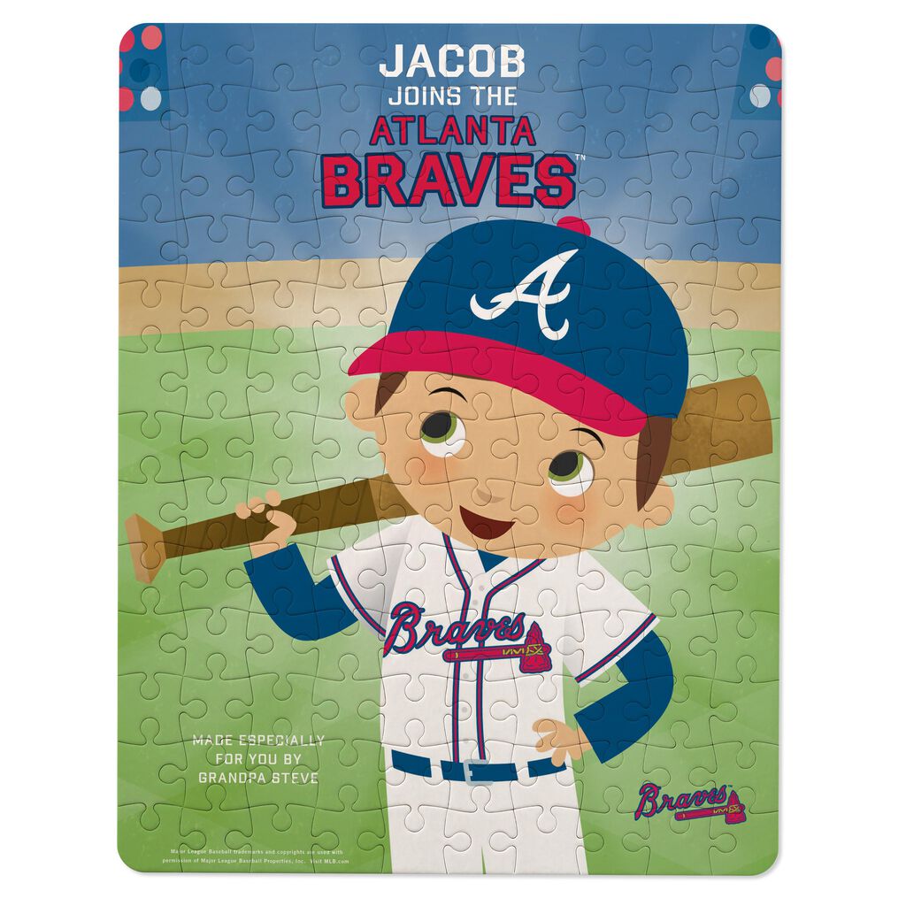 Atlanta Braves™ Personalized Puzzle Personalized Toys Hallmark
