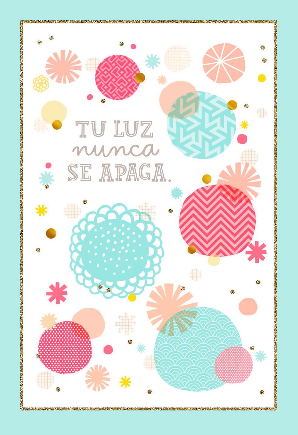Your Light Never Dims Spanish-Language Mom Birthday Card