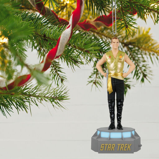 Star Trek™ Mirror, Mirror Collection Captain James T. Kirk Ornament With Light and Sound, 