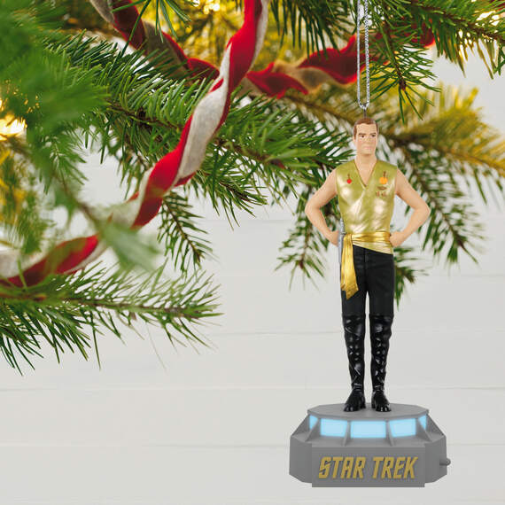 Star Trek™ Mirror, Mirror Collection Captain James T. Kirk Ornament With Light and Sound, , large image number 2