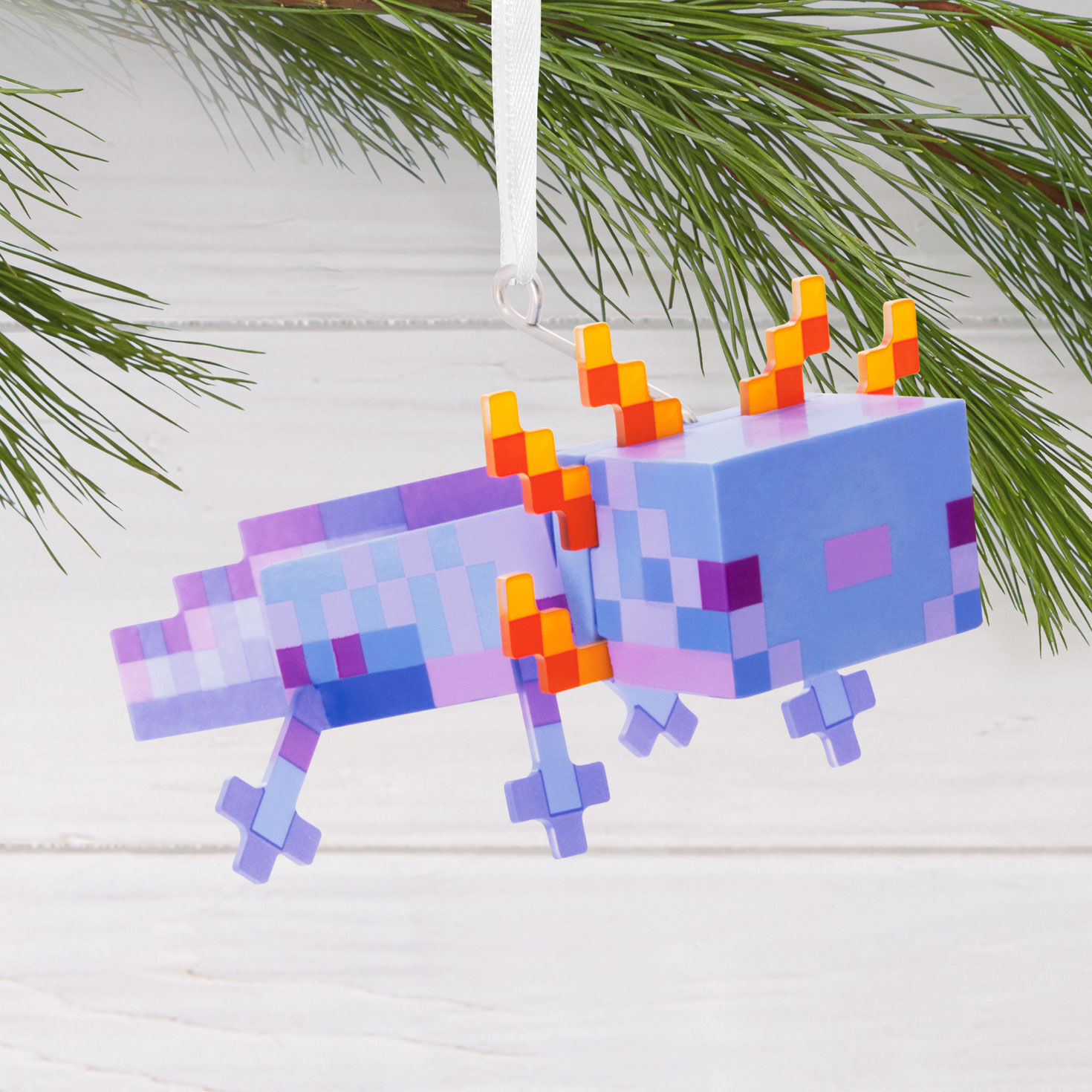 Minecraft Blue Axolotl Hallmark Ornament for only USD 11.49 | Hallmark