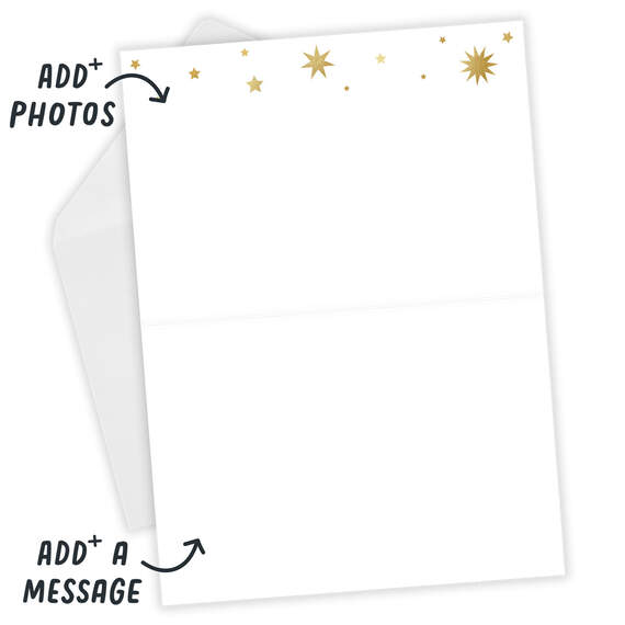 Personalized Light and Love Holiday Photo Card, , large image number 4