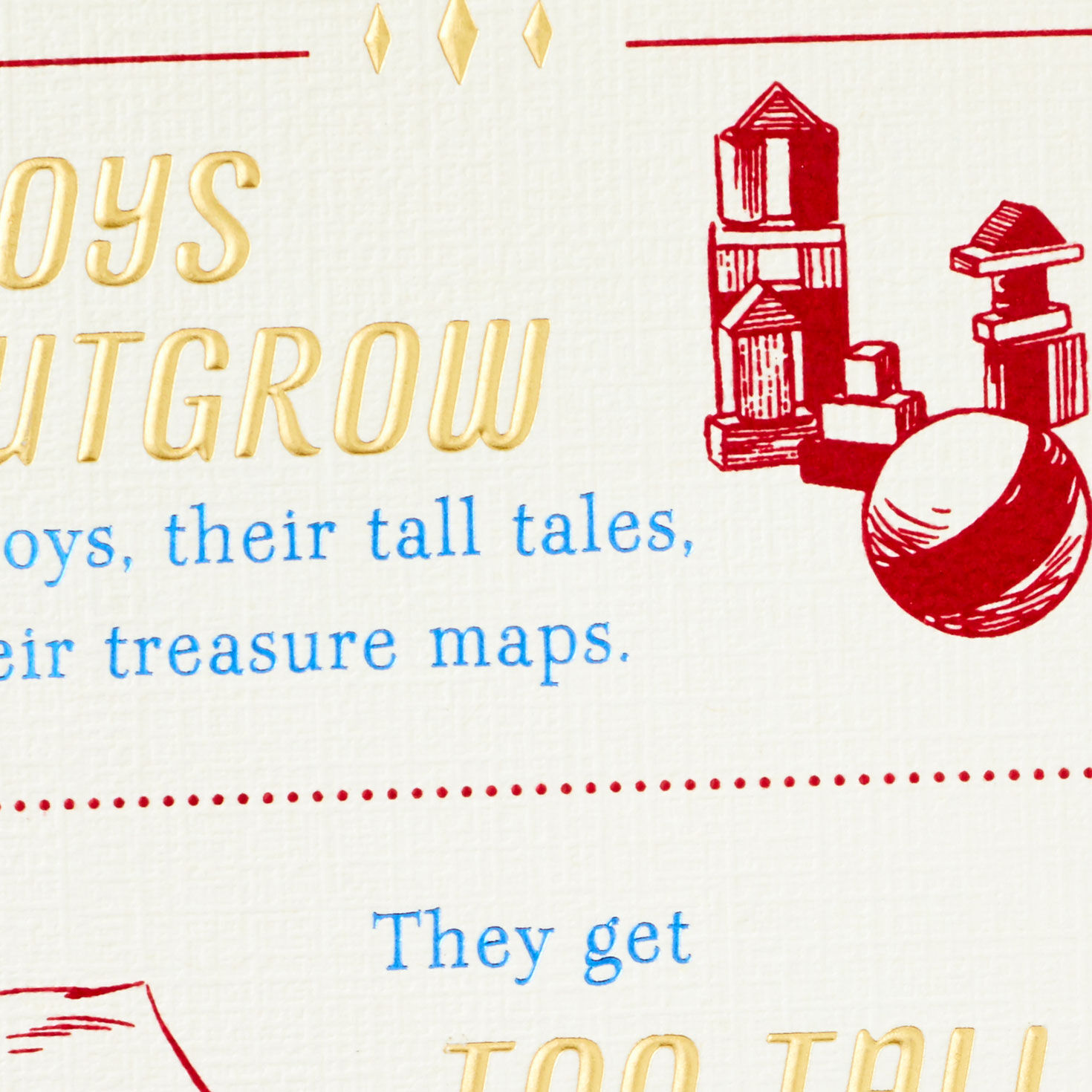 Childhood Toys Mom Mother's Day Card From Son card front detail image number 5