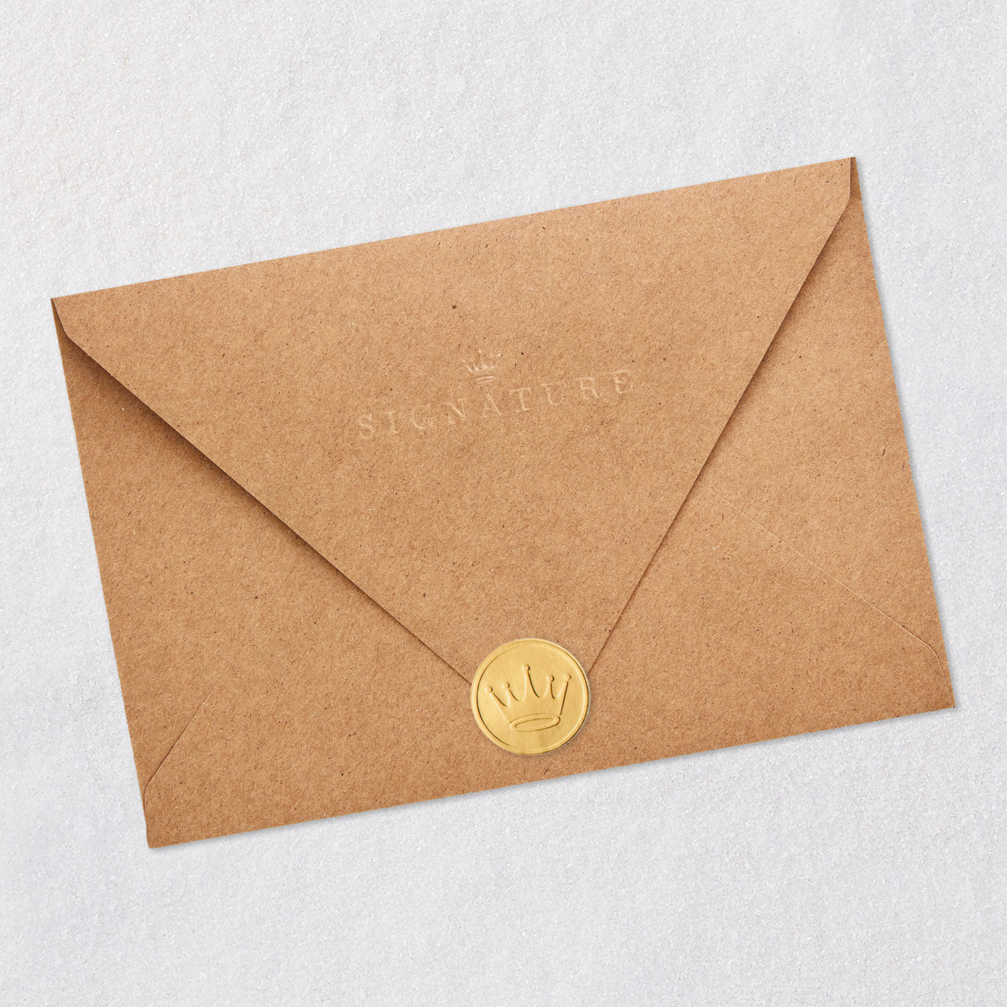 Smores Couple Love Card Valentine or Anniversary Envelope Back with Seal image number 7