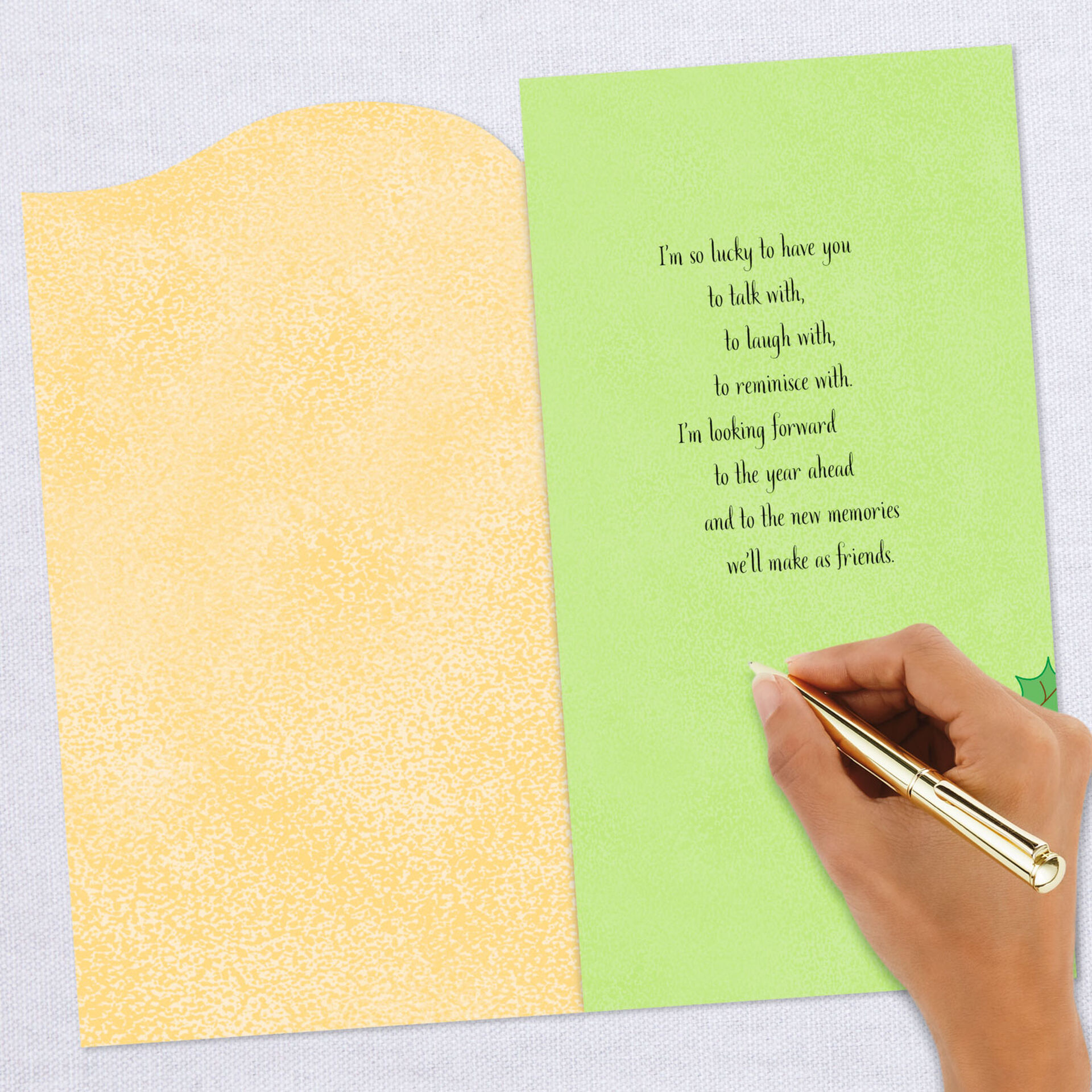 Between You And Me Thankful For You Christmas Card For Friend Greeting Cards Hallmark Between You And Me Thankful For You Christmas Card For Friend Greeting Cards Hallmark