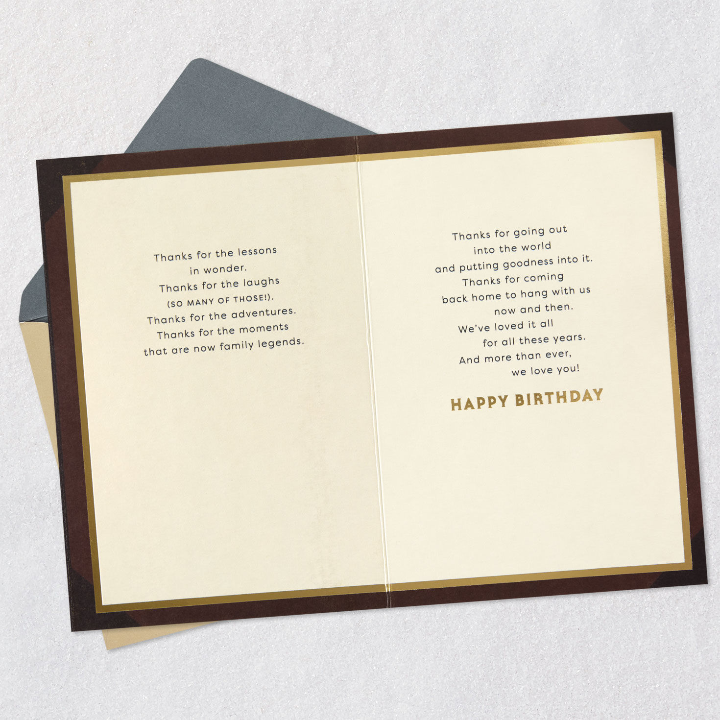 Laughs, Adventures and Lessons in Wonder Birthday Card for Son, , large image number 4