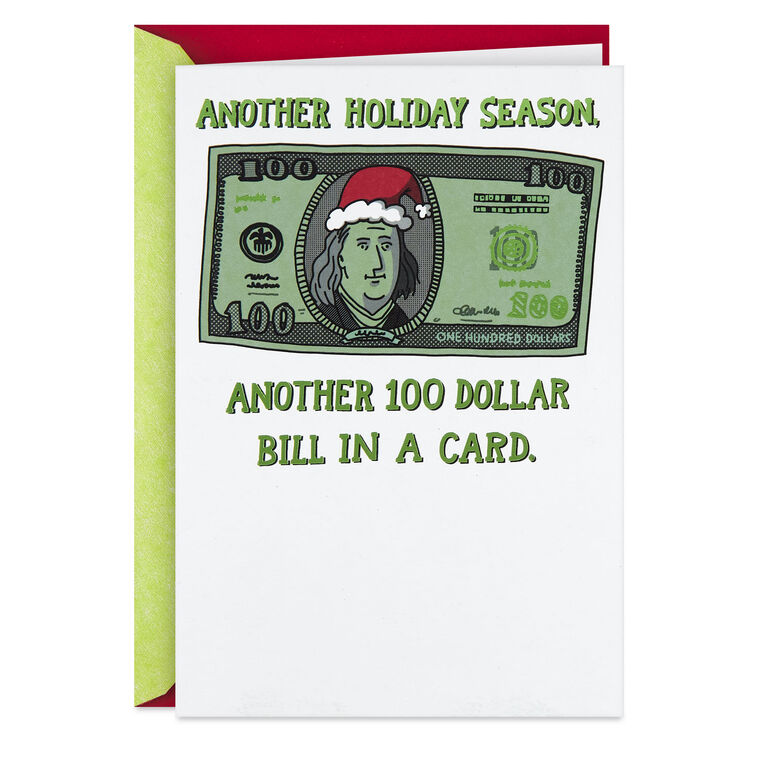 Not This Card Funny Christmas Card