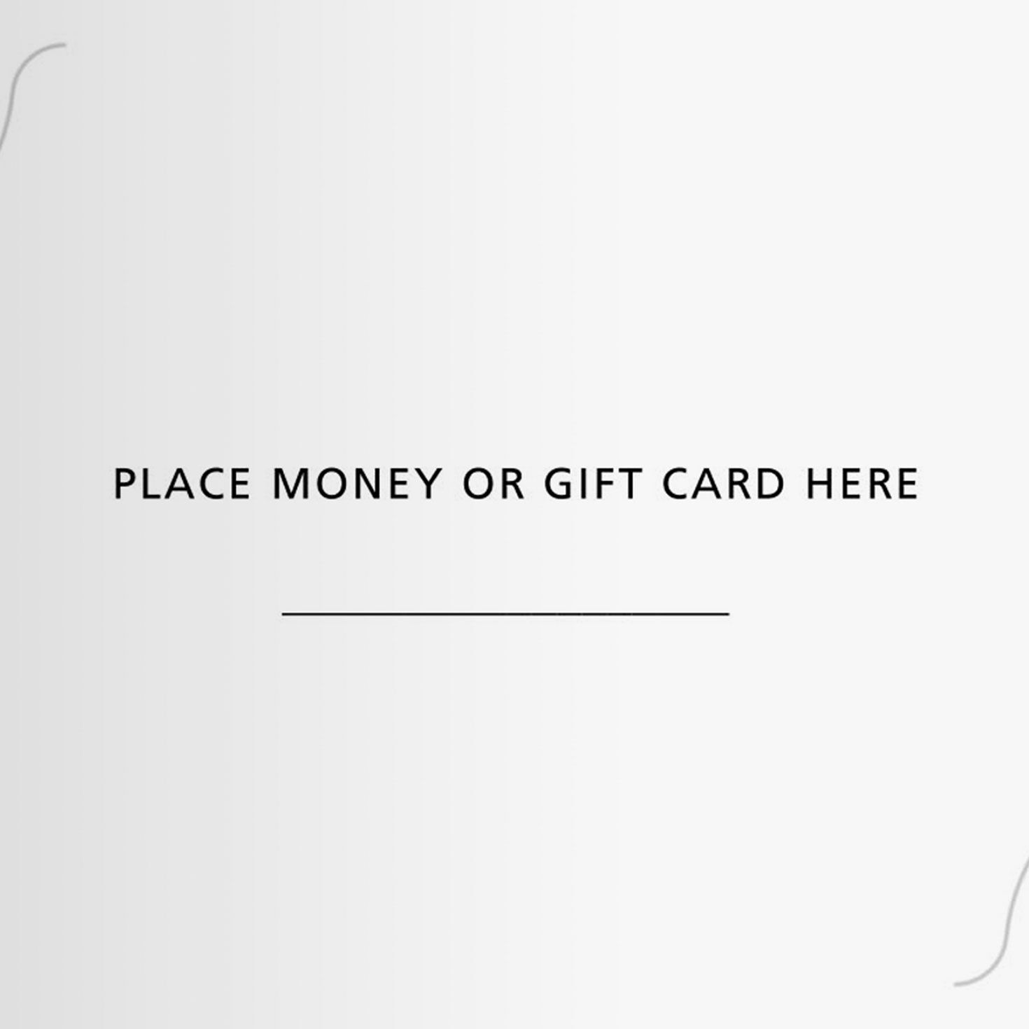 Holiday Ornaments Money Holder Christmas Card Sentiment image number 3