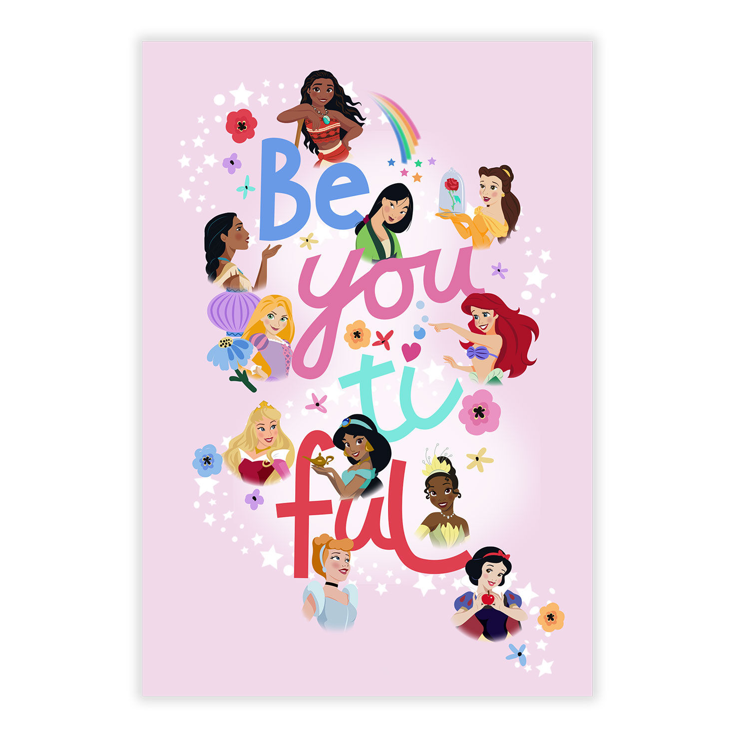 Disney Princesses Personalized Encouragement Card front image number 8
