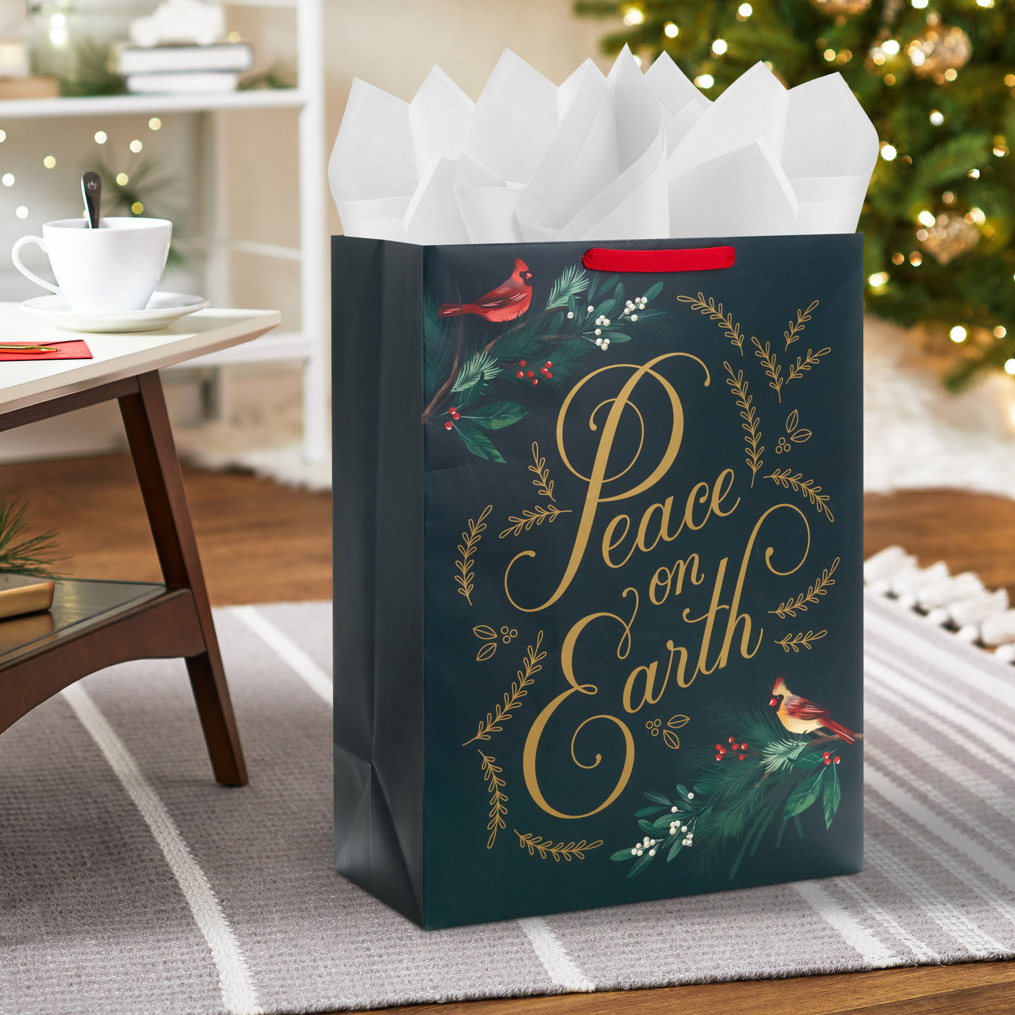 20" Peace on Earth Jumbo Christmas Gift Bag for only USD 5.99 | Hallmark