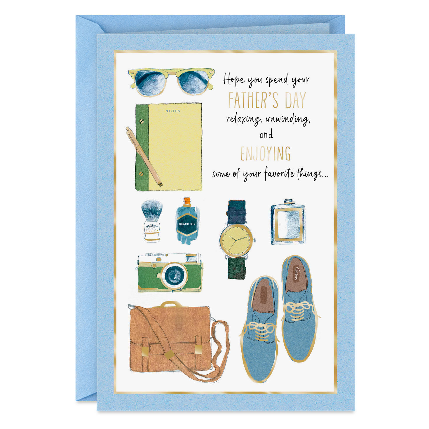 Relax, Unwind, Enjoy Father's Day Card