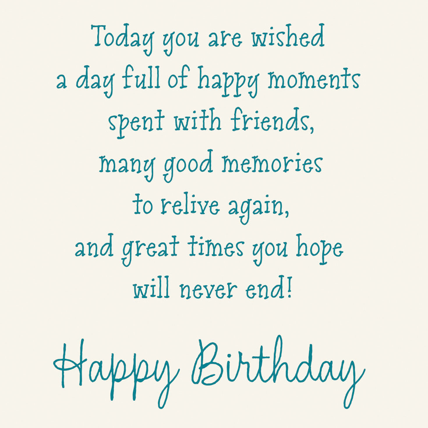 Cupcakes and Candles Happy Birthday Card Sentiment image number 2