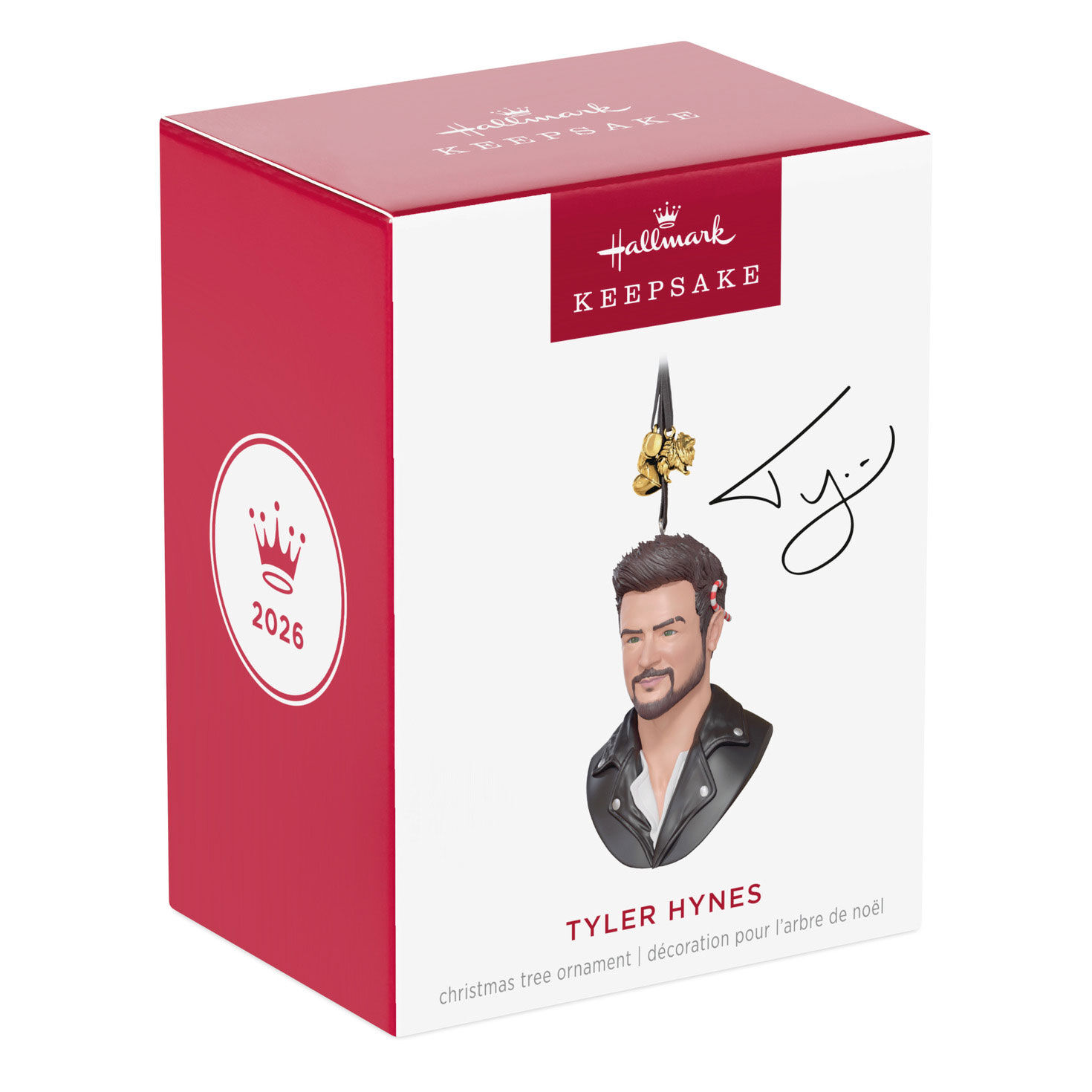 Hallmark Channel Tyler Hynes Keepsake Ornament package front image number 7