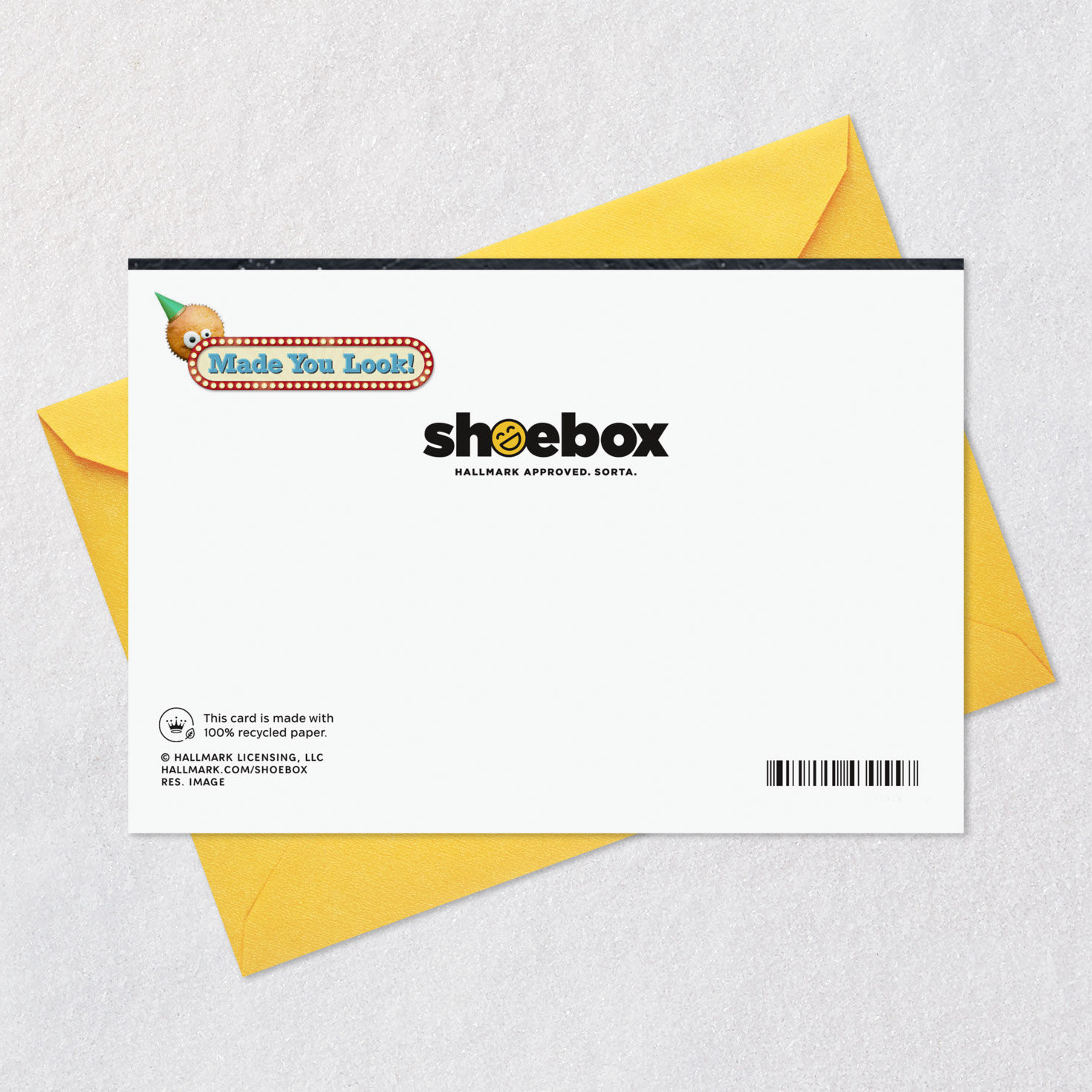 Our Awesome Weirdness Muffins Funny Card Card Back with Envelope image number 7