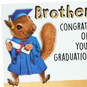 Brother, Go a Little Nuts Funny Graduation Card, , large image number 4