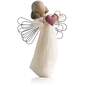 Willow Tree® Angel With Love Heart Figurine, , large image number 1