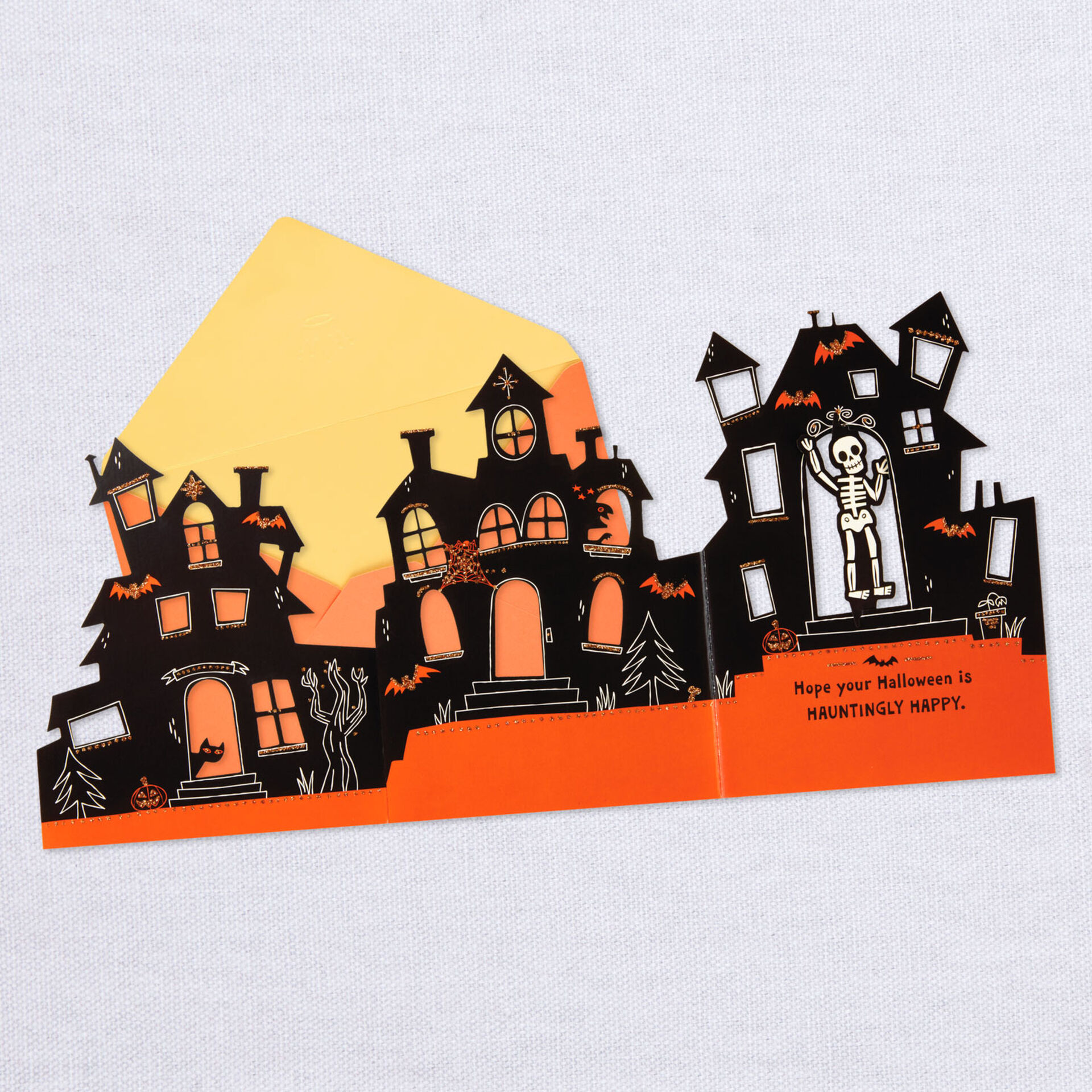 Haunted House Happy Halloween Card - Greeting Cards - Hallmark