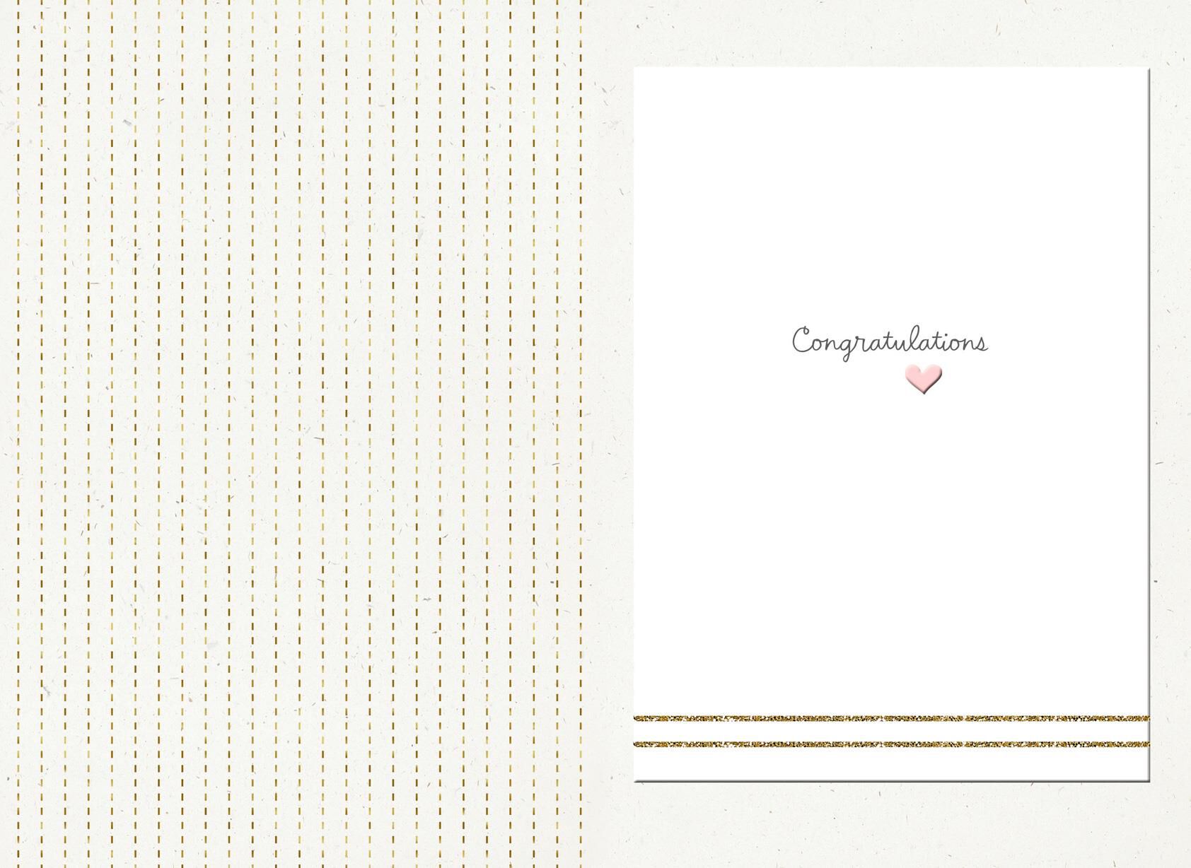 Smiling Clouds Worth the Wait New Baby Card