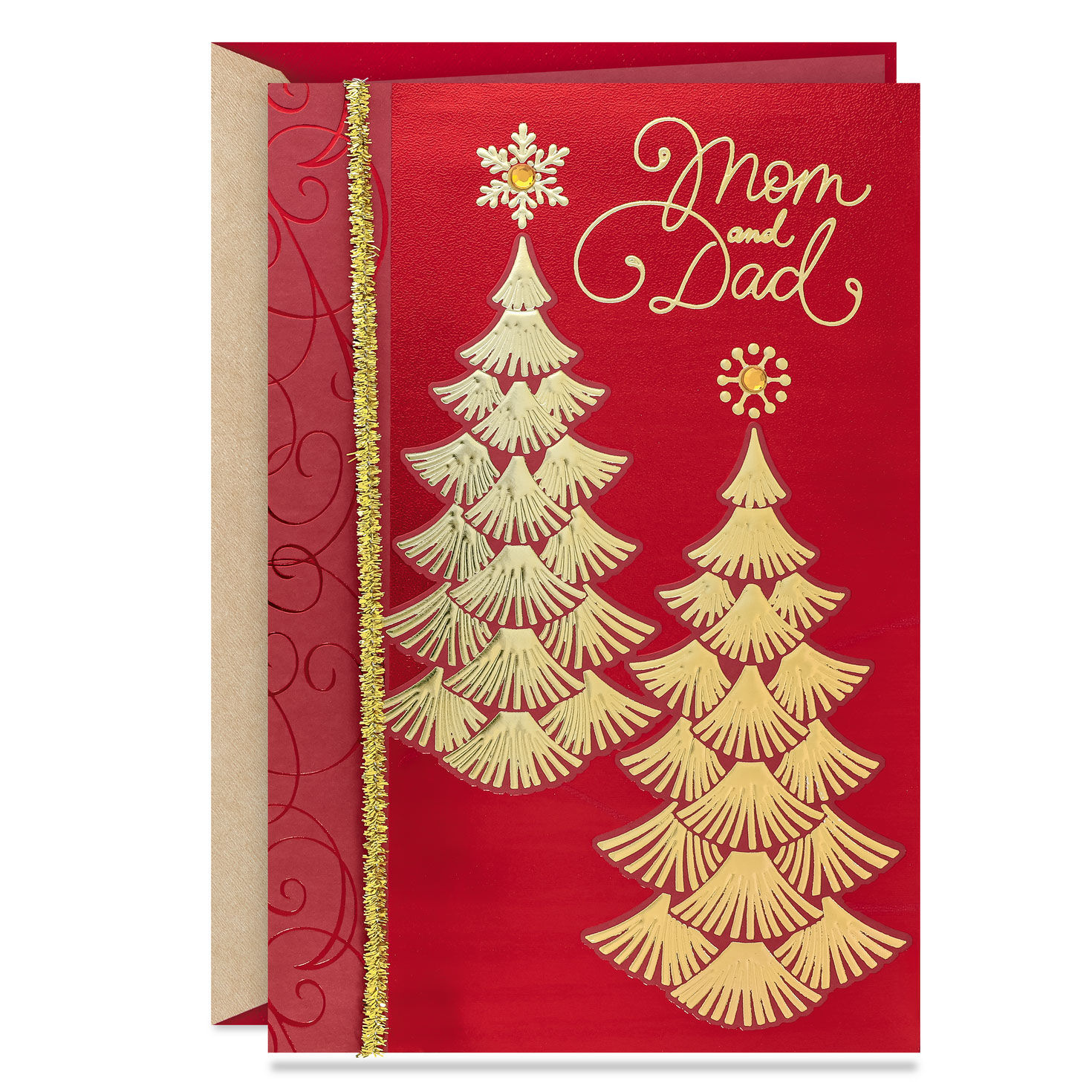 You Give So Much Christmas Card for Mom and Dad