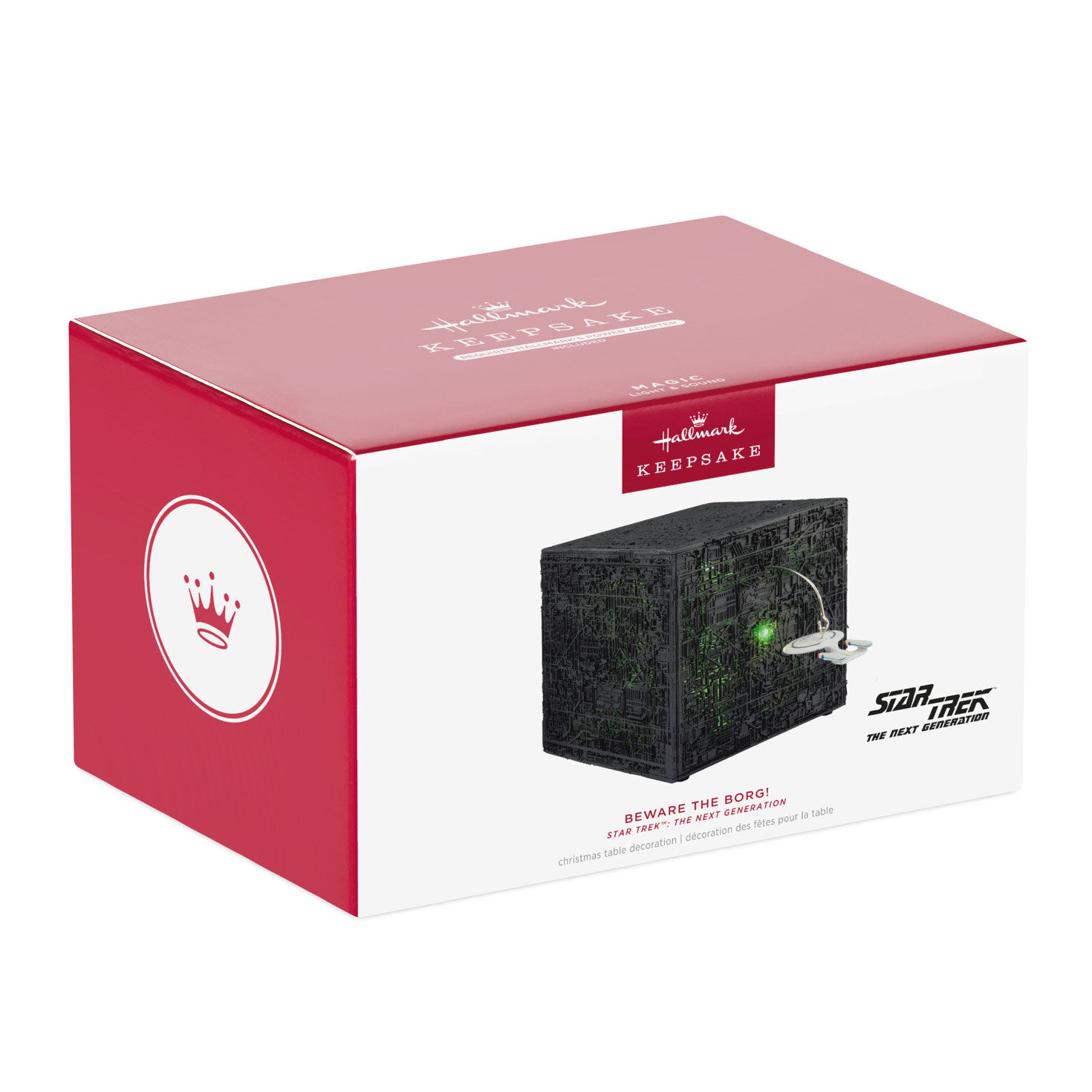 スタートレック　オーナメント　Hallmark Star Trek™: The Next Generation Beware the Borg! Tabletop