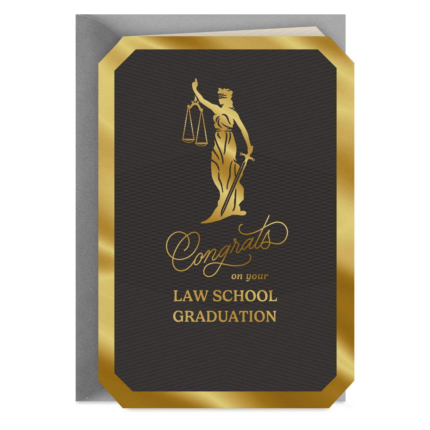Your Actions Make a Difference Law School Graduation Card