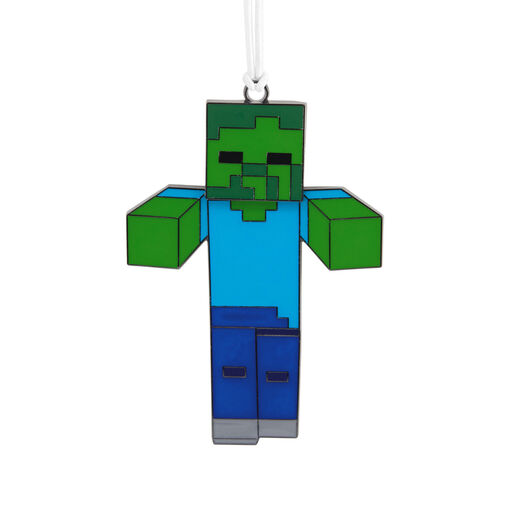 Minecraft Zombie Moving Metal Hallmark Ornament, 
