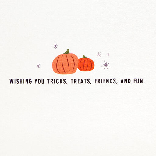 Peanuts® Gang in the Pumpkin Patch Halloween Card, 