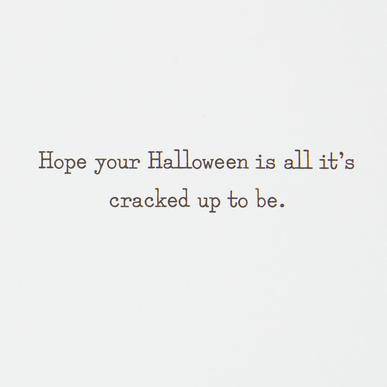Pumpkin Butt Funny Halloween Card, , large image number 2